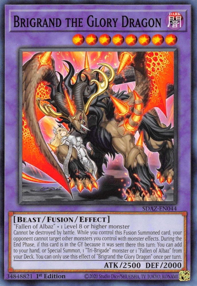 Brigrand the Glory Dragon (SDAZ-EN044)  Common