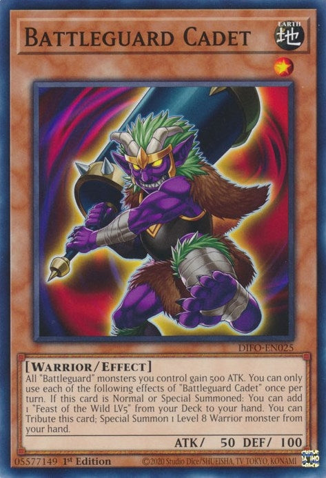 Battleguard Cadet (DIFO-EN025) Common
