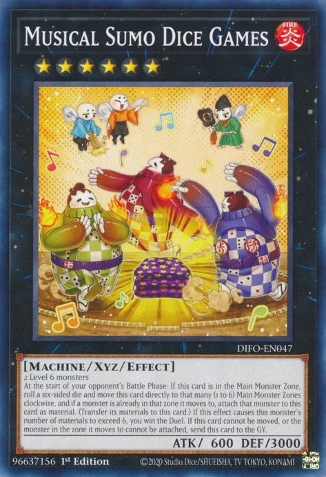 Musical Sumo Dice Games (DIFO-EN047) Common