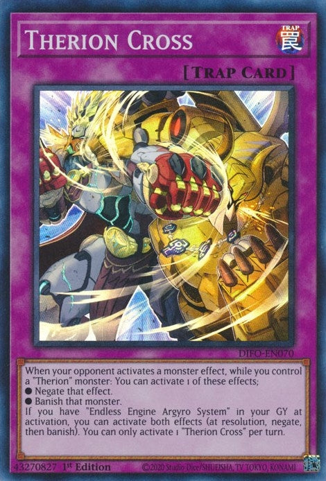 Therion Cross (DIFO-EN070) Super Rare