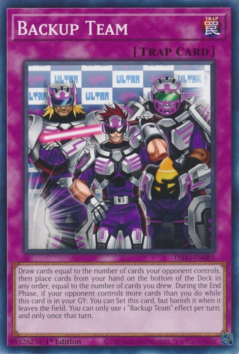 Backup Team (DIFO-EN085) Common