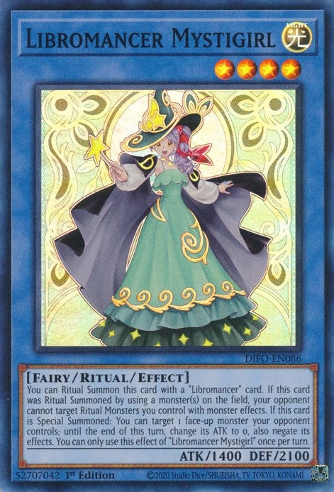 Libromancer Mystigirl (DIFO-EN086) Super Rare