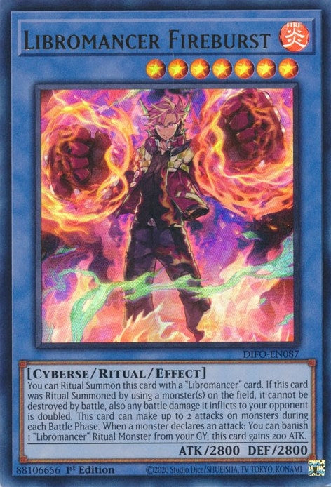 Libromancer Mystigirl (DIFO-EN087) Ultra Rare