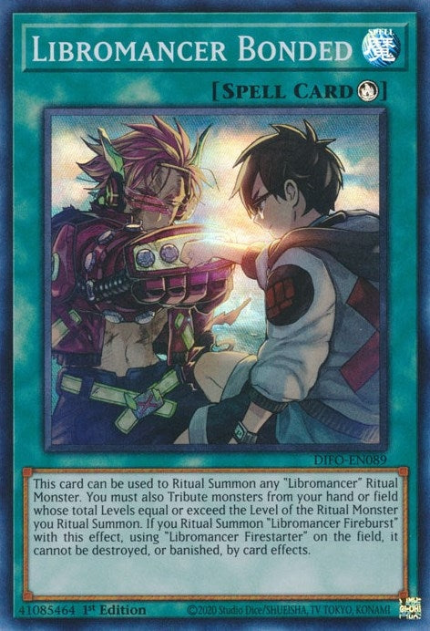 Libromancer Bonded (DIFO-EN089) Super Rare