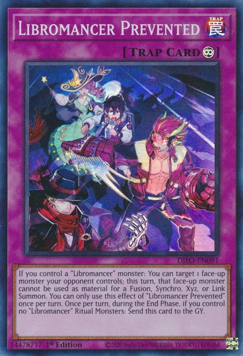 Libromancer Prevented (DIFO-EN091) Super Rare