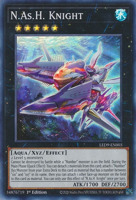 N.As.H. Knight (LED9-EN003)  Super Rare