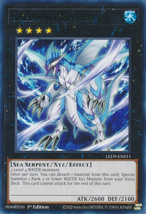 Bahamut Shark (LED9-EN011)  Rare