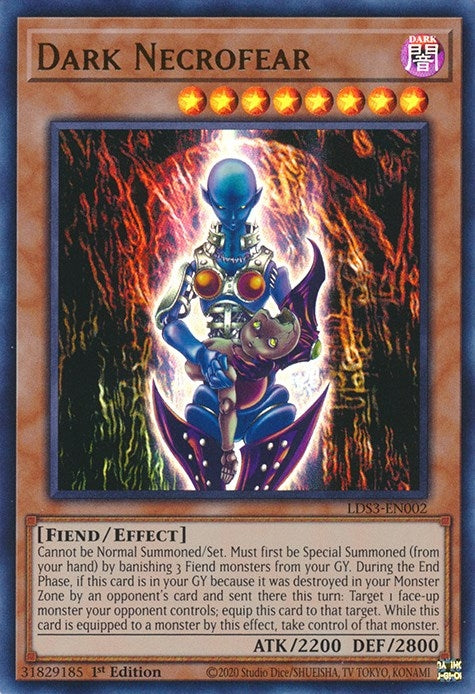 Dark Necrofear (LDS3-EN002) Ultra Rare