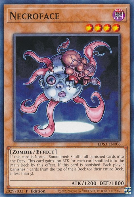 Necroface (LDS3-EN006) Common