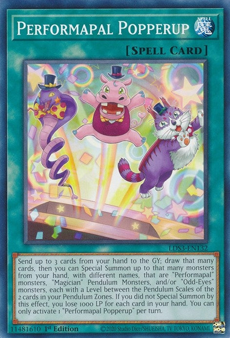 Performapal Popperup (LDS3-EN132) Common