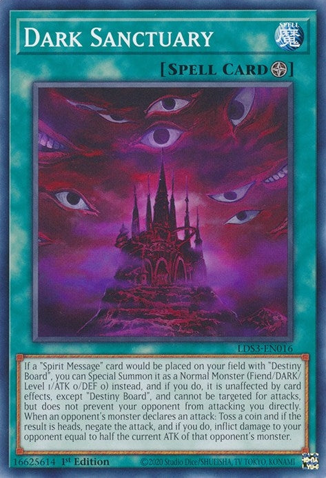 Dark Sanctuary (LDS3-EN016) Common