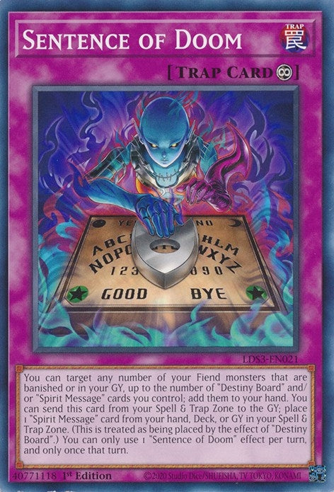 Sentence of Doom (LDS3-EN021) Common