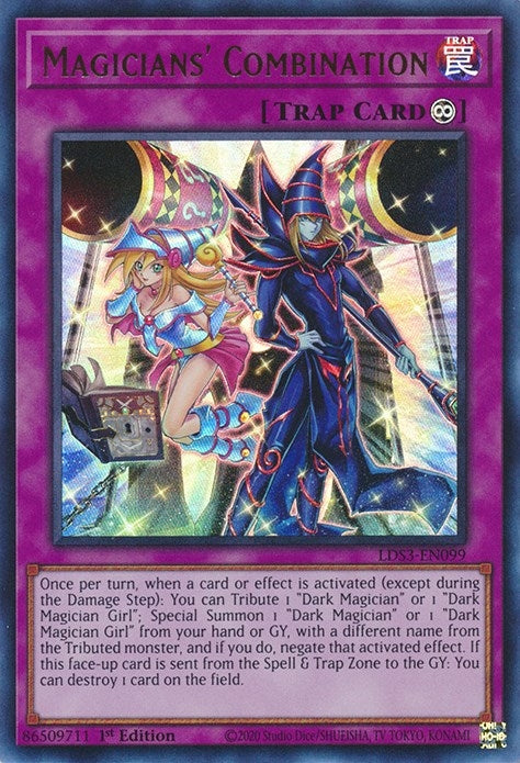 Magicians' Combination (LDS3-EN099) Ultra Rare