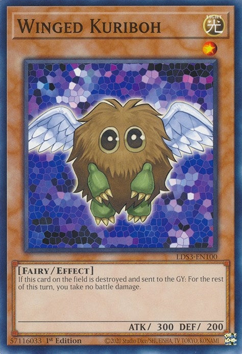 Winged Kuriboh (LDS3-EN100) Common
