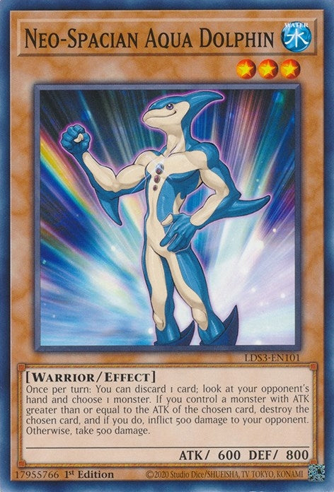 Neo-Spacian Aqua Dolphin (LDS3-EN101) Common