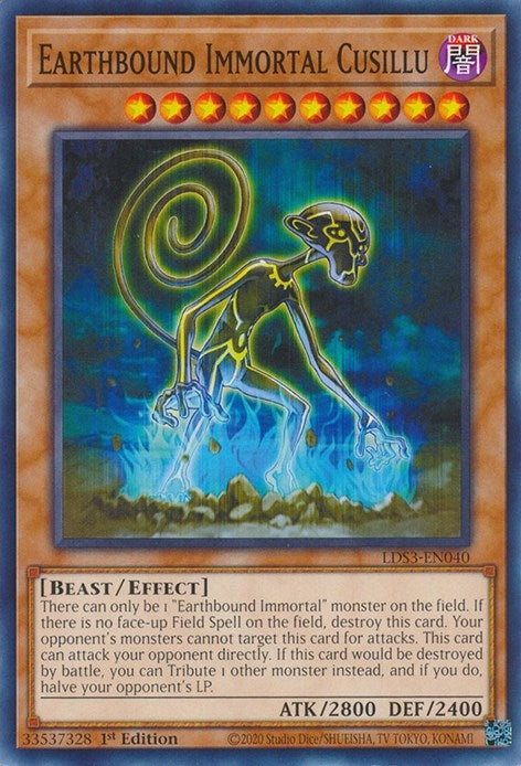 Earthbound Immortal Cusillu (LDS3-EN040) Common