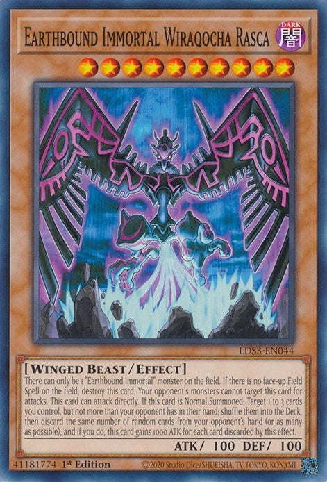 Earthbound Immortal Wiraqocha Rasca (LDS3-EN044) Common