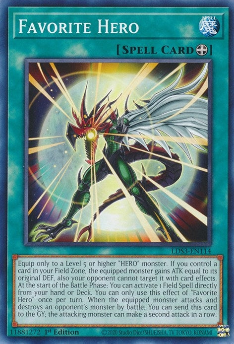 Favorite Hero (LDS3-EN114) Common
