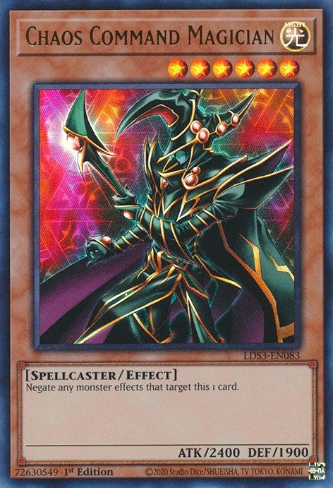 Chaos Command Magician (LDS3-EN083) Ultra Rare