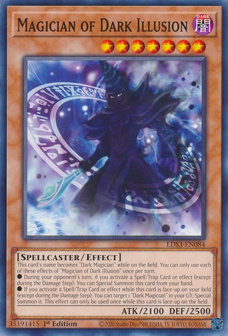Magician of Dark Illusion (LDS3-EN084) Common