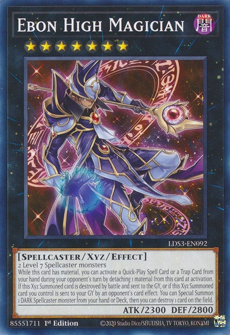 Ebon High Magician (LDS3-EN092) Common