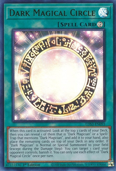 Dark Magical Circle (LDS3-EN093) Ultra Rare