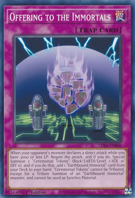 Offering to the Immortals (LDS3-EN060) Common