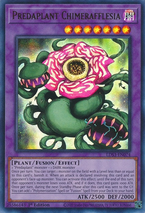 Predaplant Chimerafflesia (LDS3-EN074) Ultra Rare
