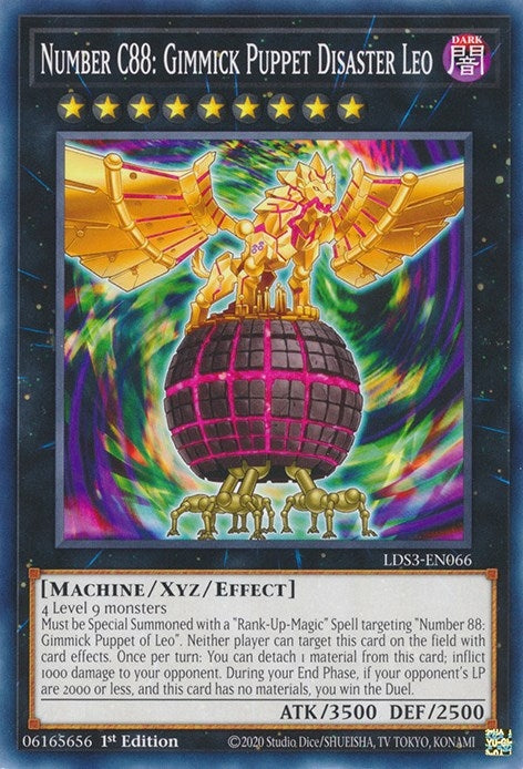Number C88: Gimmick Puppet Disaster Leo (LDS3-EN066) Common