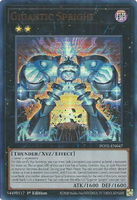 Gigantic Spright (POTE-EN047)  Ultra Rare