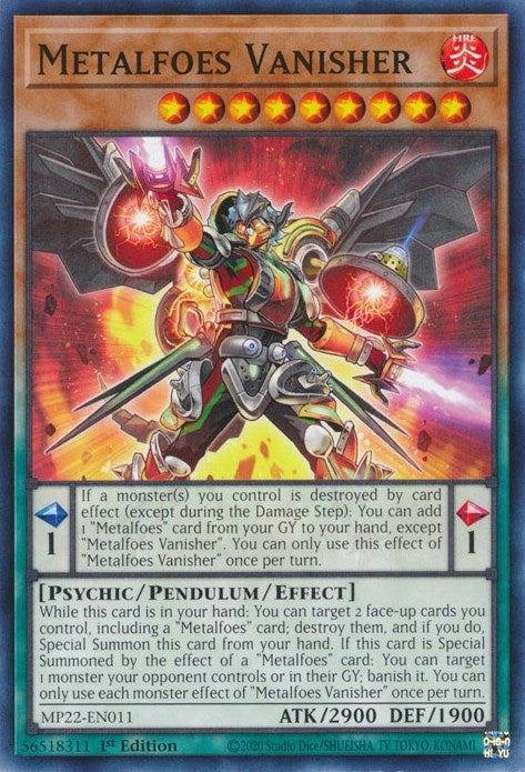 Metalfoes Vanisher (MP22-EN011)  Common