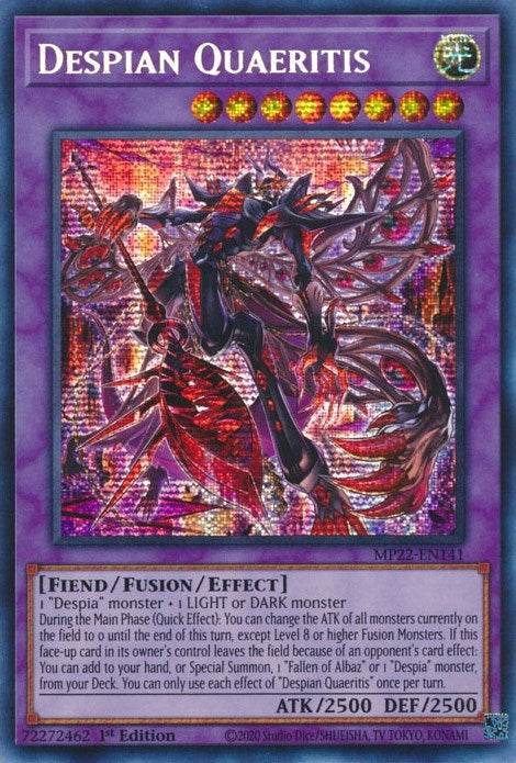 Despian Quaeritis (MP22-EN141)  Prismatic Secret Rare