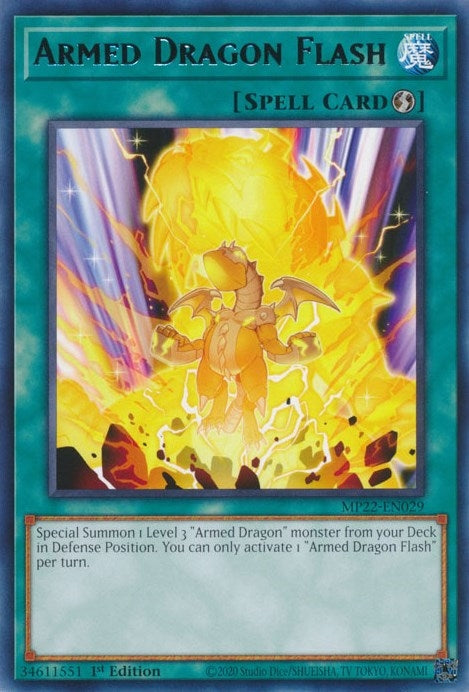 Armed Dragon Flash (MP22-EN029)  Rare