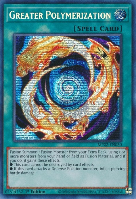 Greater Polymerization (MP22-EN050)  Prismatic Secret Rare