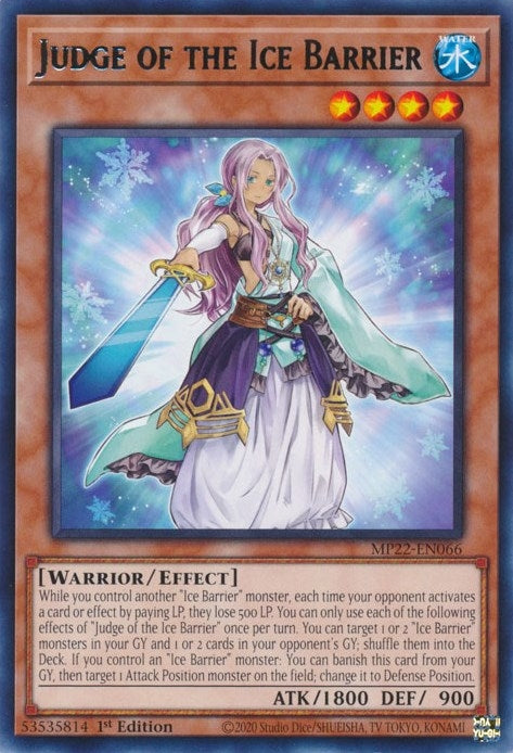 Judge of the Ice Barrier (MP22-EN066)  Rare