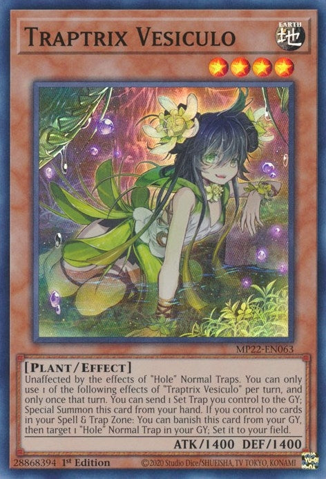 Traptrix Vesiculo (MP22-EN063)  Super Rare