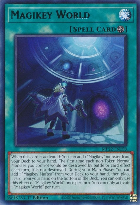 Magikey World (MP22-EN158)  Rare