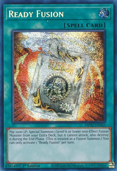 Ready Fusion (MP22-EN163)  Prismatic Secret Rare
