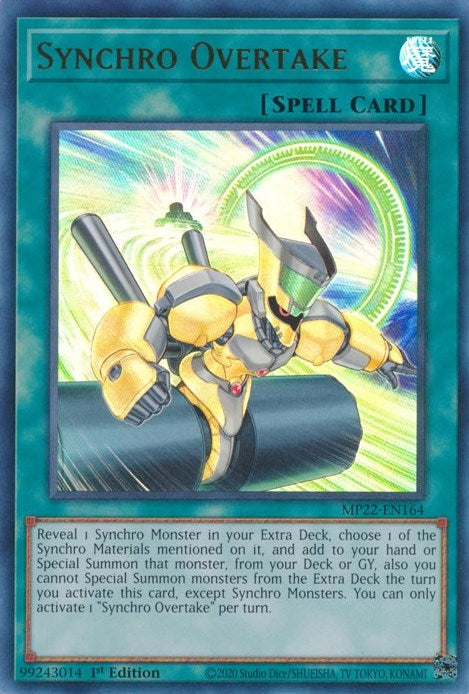 Synchro Overtake (MP22-EN164)  Ultra Rare
