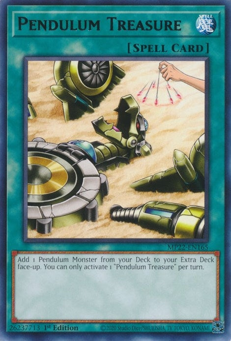 Pendulum Treasure (MP22-EN165)  Rare