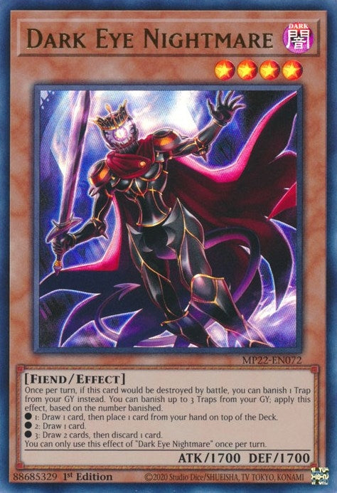 Dark Eye Nightmare (MP22-EN072)  Ultra Rare