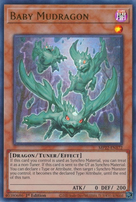 Baby Mudragon (MP22-EN172)  Ultra Rare