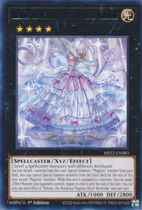 Rilliona, the Wondrous Magistus Witch Wardrobe (MP22-EN083)  Rare