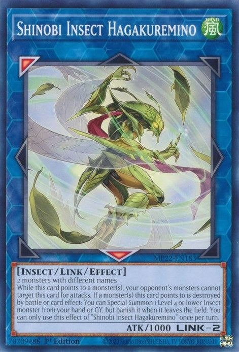 Shinobi Insect Hagakuremino (MP22-EN183)  Common