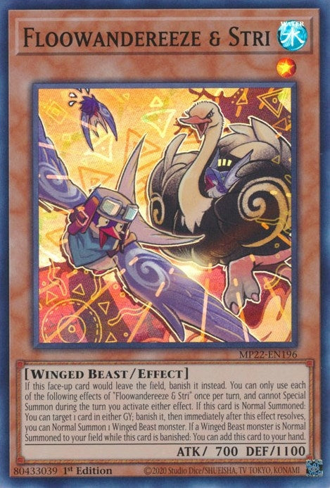 Floowandereeze & Stri (MP22-EN196)  Super Rare