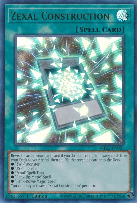Zexal Construction (MP22-EN091)  Ultra Rare