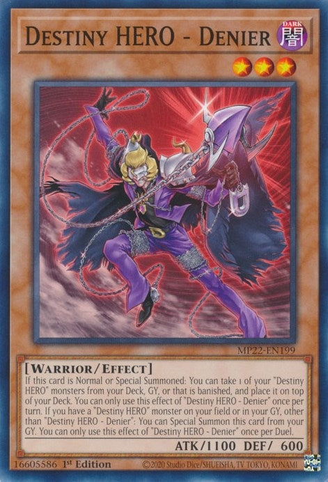 Destiny HERO - Denier (MP22-EN199)  Common