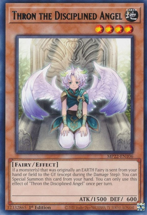 Thron the Disciplined Angel (MP22-EN106)  Rare