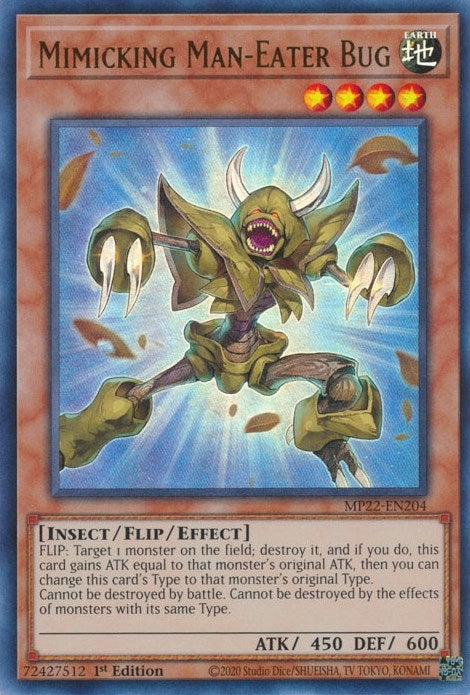 Mimicking Man-Eater Bug (MP22-EN204)  Ultra Rare