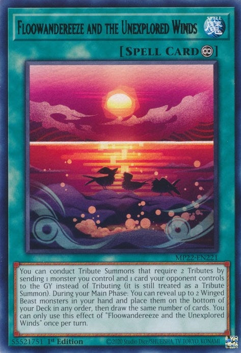 Floowandereeze and the Unexplored Winds (MP22-EN221)  Rare